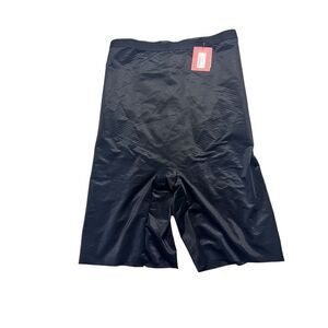 Spanx Women's Very Black Thinstincts 2.0 High-Waist Midthigh Shapewear Large NWT